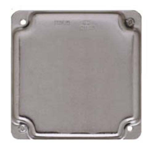 Raco 804C Square Box Cover, 4", 6.5 Cu. In.