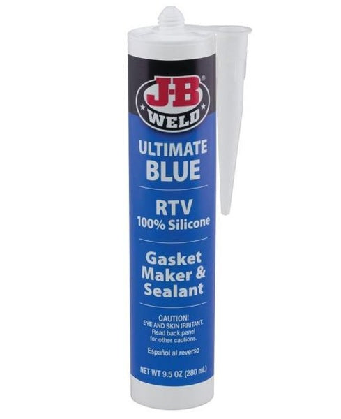 J-B Weld 32926 Ultimate Blue RTV Silicone Gasket Maker & Sealant, 9.5 Oz