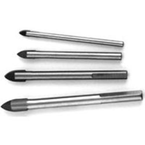 Vulcan 456831OR Glass And Tile Bit Set, 4Pc, 1/8"-5/16"