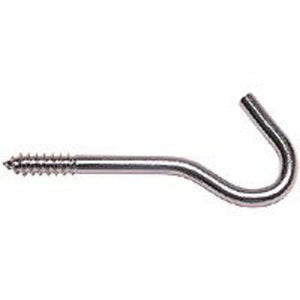 Mintcraft LR308 Ceiling Hook, 5/16" x 1", Steel, Bright Zinc