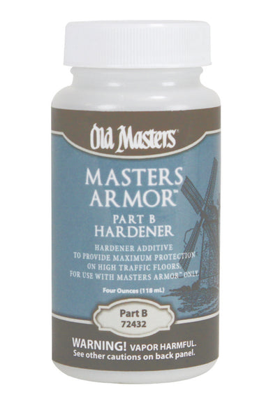 Old Masters 72432 Master Armor Hardener, 4 Oz