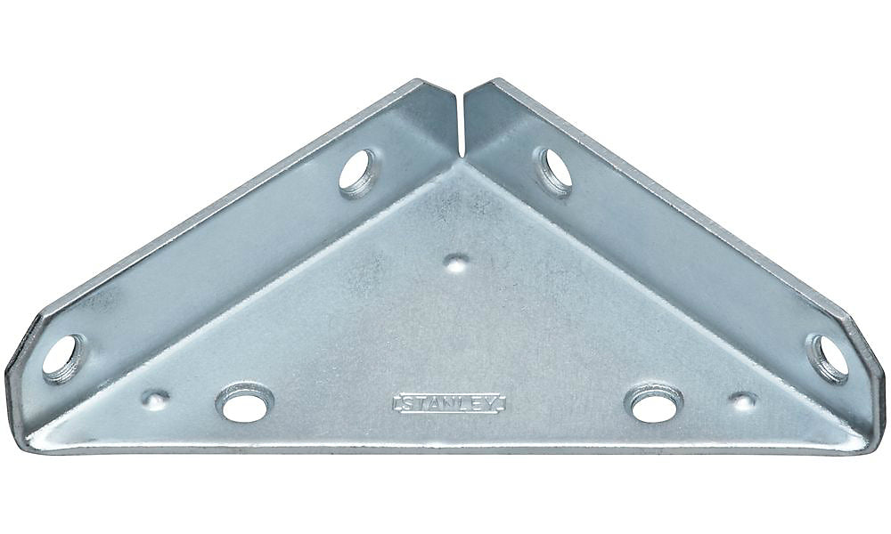 National Hardware N337-691 Corner Brace, 4", Zinc Plated