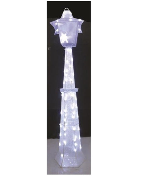 Santas Forest 58001 Mesh Lamp Post Christmas Yard Decoration, 72"