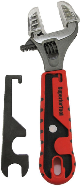 Superior Tool 03842 Angle-Stop Combo Wrench, 11" x 1"