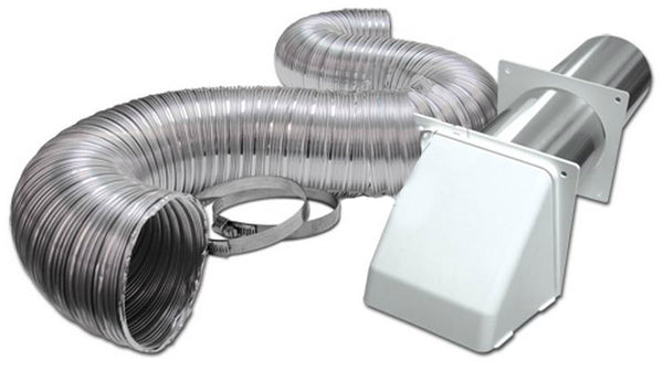 Lambro 316WUL Preferred Hood Vent Kit, 4" x 8', White