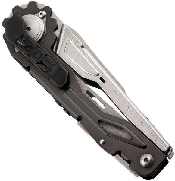 SOG SWP1001-CP SwitchPlier 2.0 Multi-Tool, Silver & Black, 12-Tools