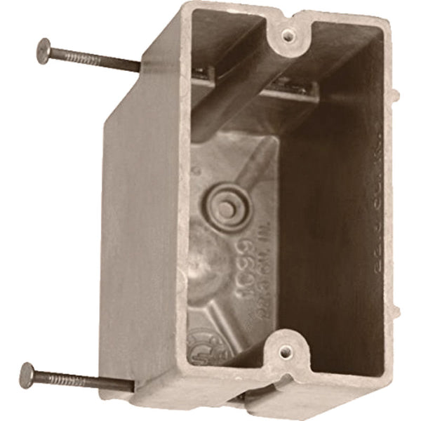 Allied Moulded 1098-N Fiberglass Switch Box, 3-1/4" x 2-1/4" x 3-3/4"