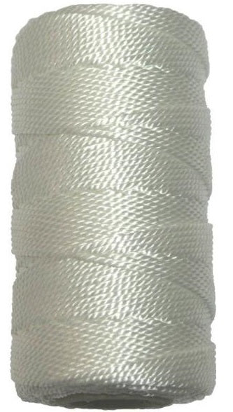 Ben-Mor 60120 Twisted Nylon Twine, #18 x 250', White