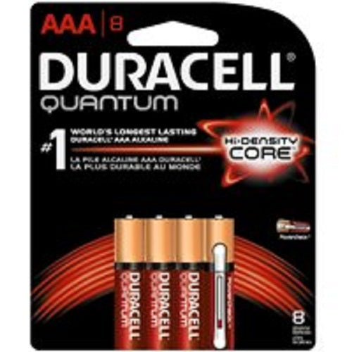 Duracell 66253 Alkaline Battery, 8 AAA
