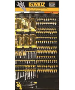 DeWalt DWMT74209 Metric/SAE Socket Set, 90 Pieces, 3/8", 12 Points