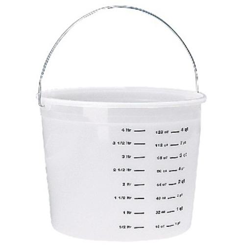 Encore Plastics 20325 Mix'N Measure Ringfree Pail, 10 Quart