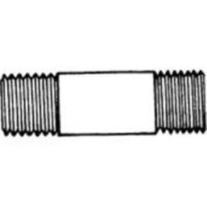 Anderson Metals 38310-0635/81300 Brass Pipe Nipple 3/8" X 3-1/2"