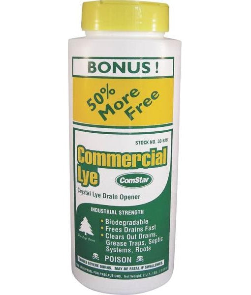 Comstar 30-620 Commercial Lye Drain Opener, 2 lbs