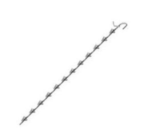 Southern Imperial R44-SWR-12 Wand Clip Strip Retailer, 32" x 0.206", Galvanized