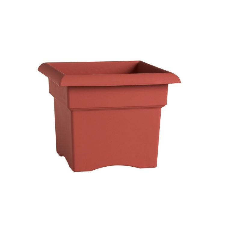 Fiskars 57014C Veranda Planter, 14", Clay
