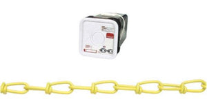 Campbell Chain PD0752496 Double Loop (Inco) Chain 200' - Yellow