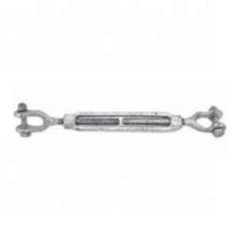 Baron 19-1/2X9 Jaw and Jaw Turnbuckle, Forged Steel, 1/2"