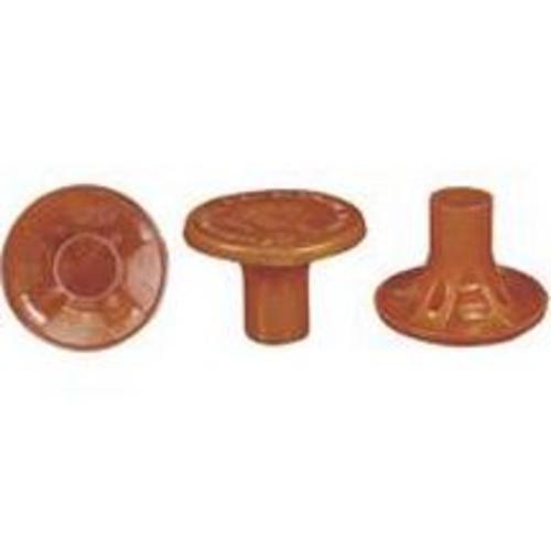 Mutual Industries 14640-4 Osha Rebar Caps, Box of 100