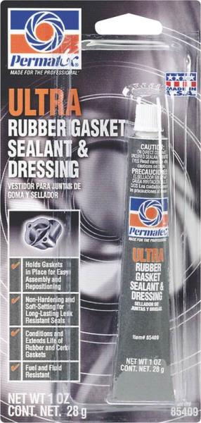 Permatex 85409 Ultra Rubber Gasket Sealant & Dressing, 1 Oz