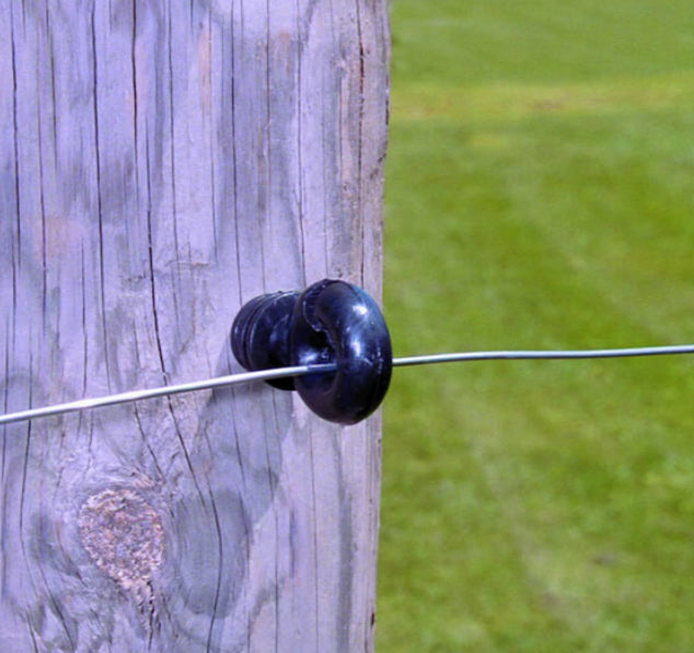 Zareba IWSIRB-Z Ring Insulator, Black