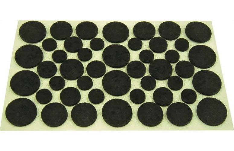Prosource FE-S305-PS Heavy Duty Protective Felt Pads, Brown