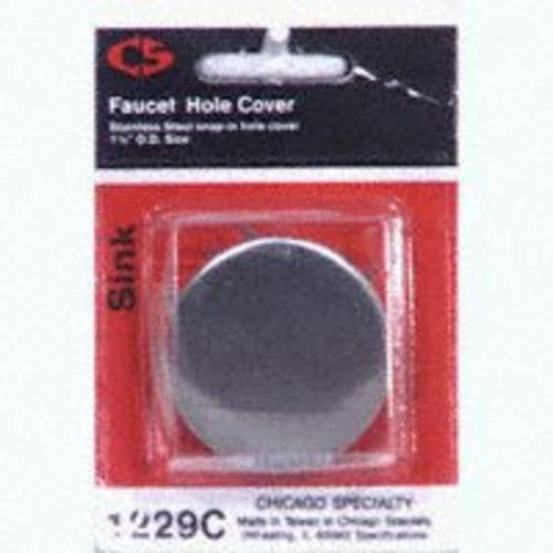 Plumb Pak PP21511 Sink Hole Cover, 1-1/2 Stainless Steel