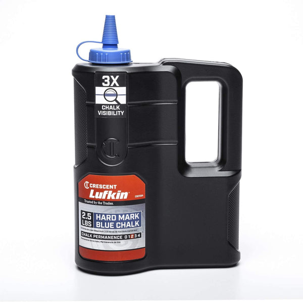Crescent CB25BA Lufkin HardMark Blue Chalk Refill, 2.5 Lbs