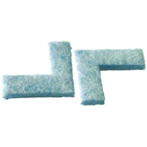 Shepherd 9816 Felt Gard Corner Pad, 1-1/2" x 1-1/2", Pack-8