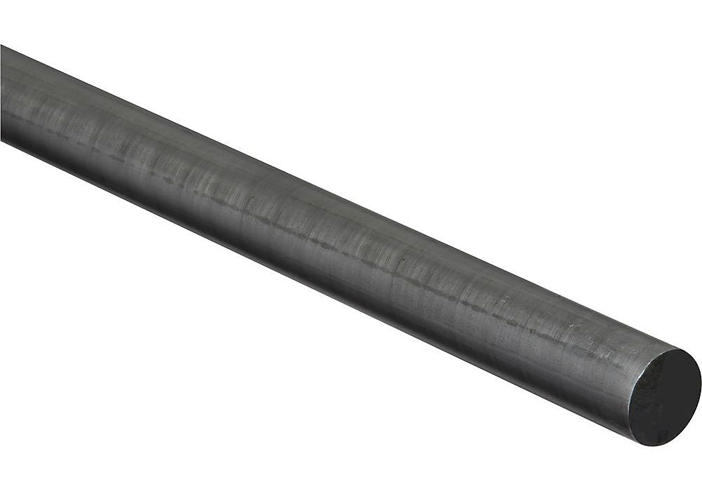 National Hardware N301-234 Plain Steel Smooth Rod, Cold Rolled, 1" x 36"