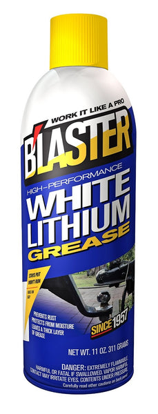 Blaster 16-LG White Lithium Grease, 11 Oz