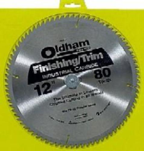 Oldham 12080TP 80T Carbide Tip Circular Saw Blade 12"