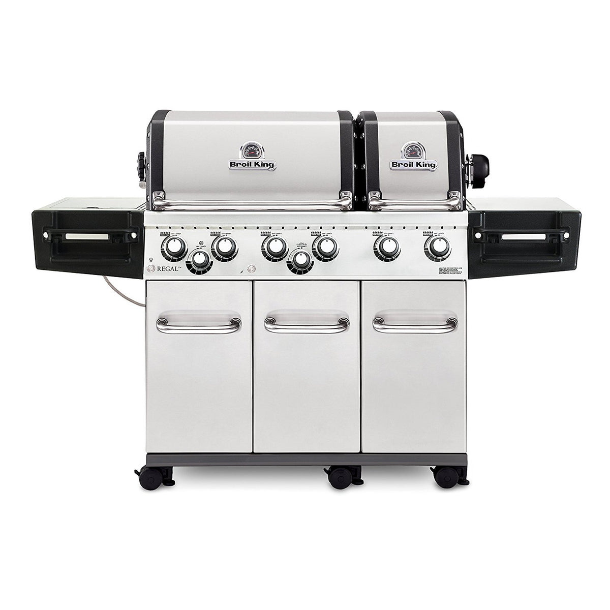 Broil King 957347 Regal XLS Pro 6 Burner - Natural Gas Grill, Stainless Steel