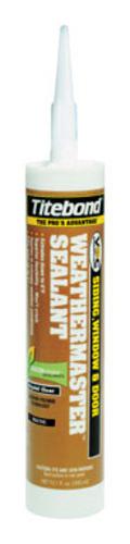 Titebond 44001 Weathermaster Siding Window & Door Sealant, White, 10.1 Oz