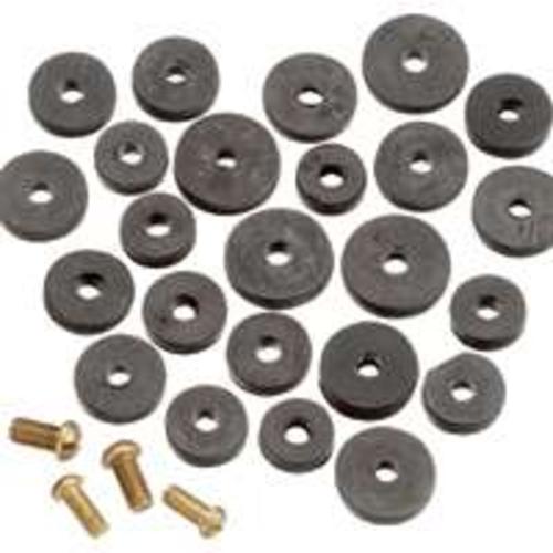 Plumb Pak PP20520 Flat Faucet Washer Assortment, 24 Piece