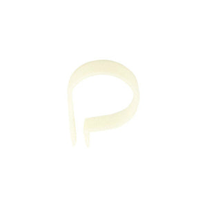 Jandorf 61458 Nylon Clamp, Natural, 1/2" x 1-1/4"
