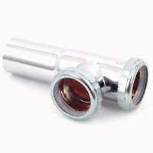 Plumb Pak PP1700SN Chrome End Outlet Tee, 1-1/2"