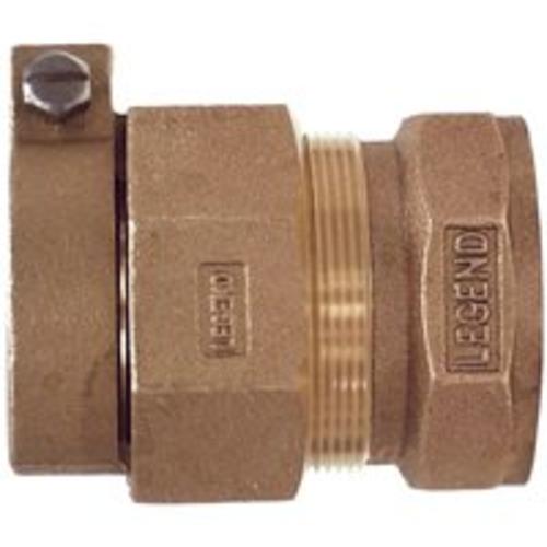 Legend Valve 313-280NL Water Service Fitting 1" Pak x 3/4" Fpt Adapter
