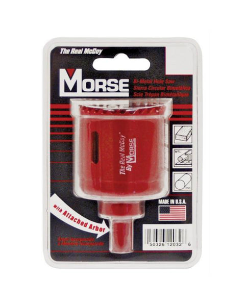Mk Morse MHSA64C TAC64 Real McCoy Bi-Metal Hole Saw, Red, 4"