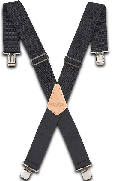 AWP 1L-611-BK-1 Work Suspenders, Black