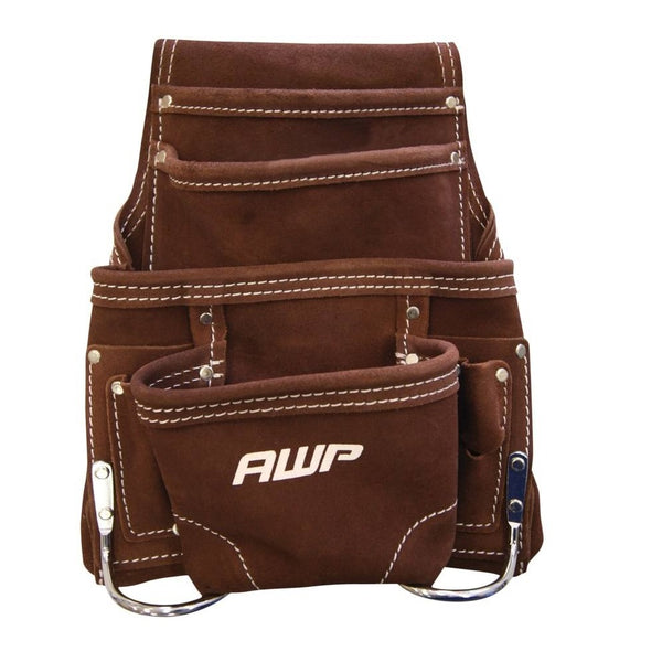 AWP 1LS-688-2 Tool Pouch, Suede Leather