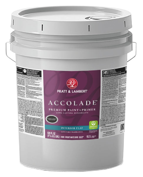Accolade 0000Z4680-20 Flat Latex Interior Paint, 620 Ounce