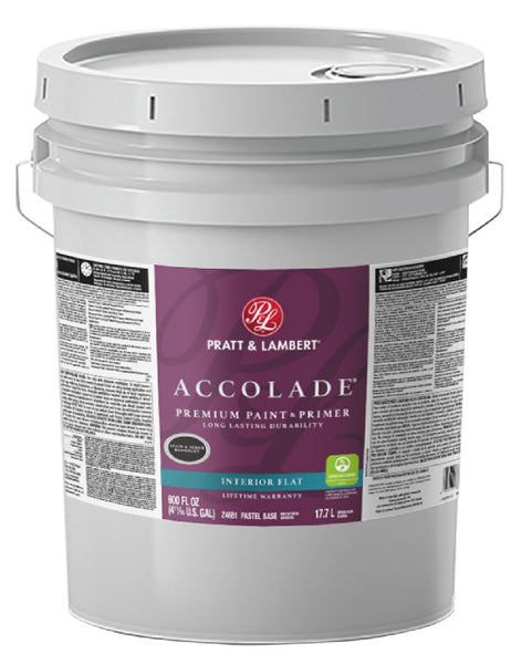 Accolade 0000Z4681-20 Flat Latex Interior Paint, 600 Ounce