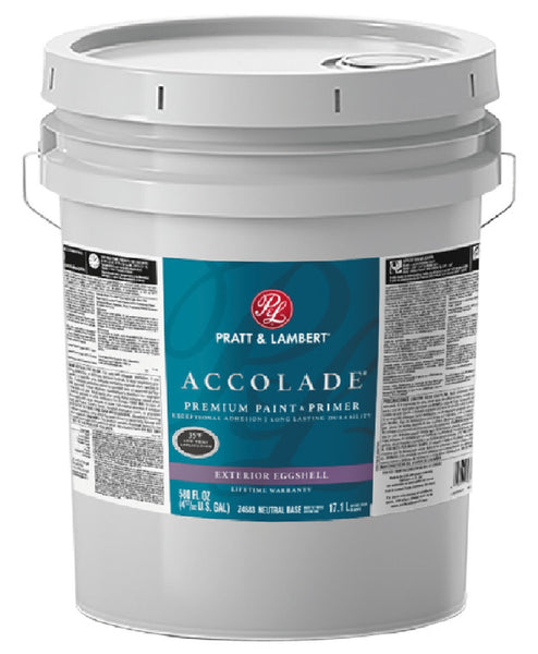 Accolade 0000Z4583-20 Latex Eggshell Exterior Paint, 5 Gallon