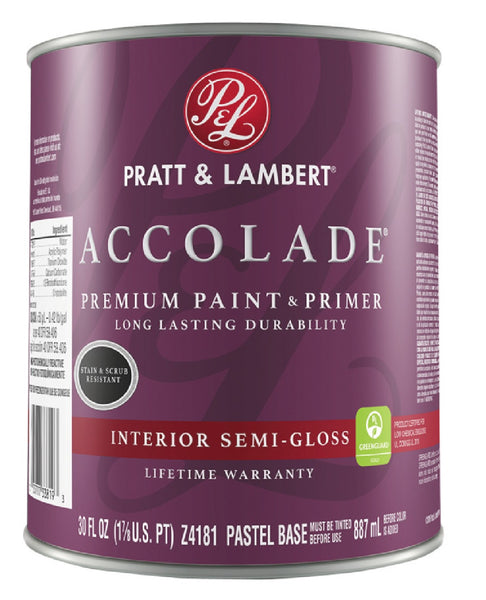 Accolade 0000Z4181-14 Latex Semi-Gloss Interior Paint