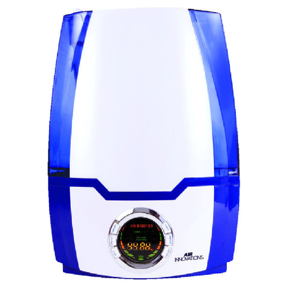 Air Innovations HUMID40-BLUE Great Innovations Digital Ultrasonic Humidifier, 1.37 Gallon