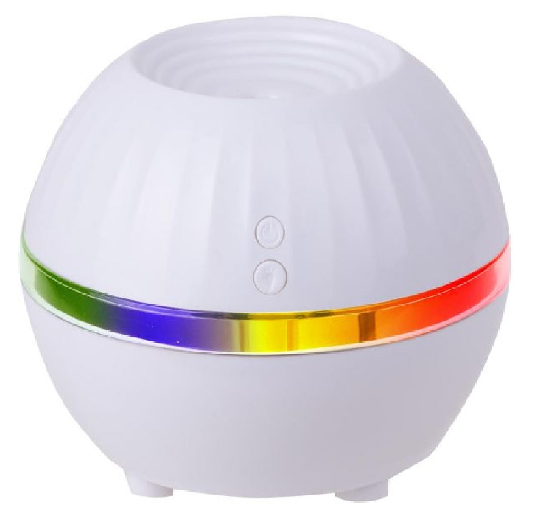 Air Innovations HUMID37-WHITE Manual LED Mood Light Personal Humidifier, 0.3 Gallon