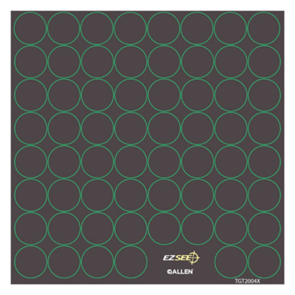 Allen 15250 EZ See Adhesive Pasters, Black