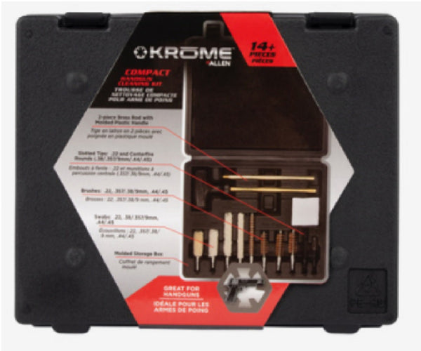 Allen 70607 Krome Compact Handgun Cleaning Kit