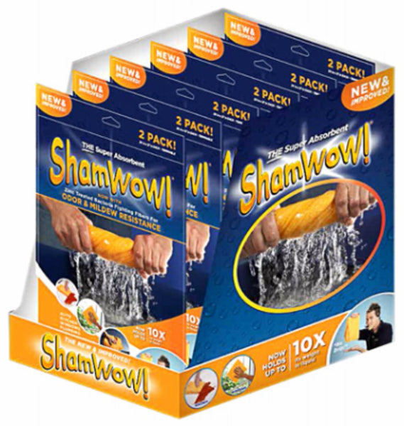 Allstar Innovations AM011124 As Seen On TV ShamWow Cleaning Shammy, 20 Inch x 27 Inch