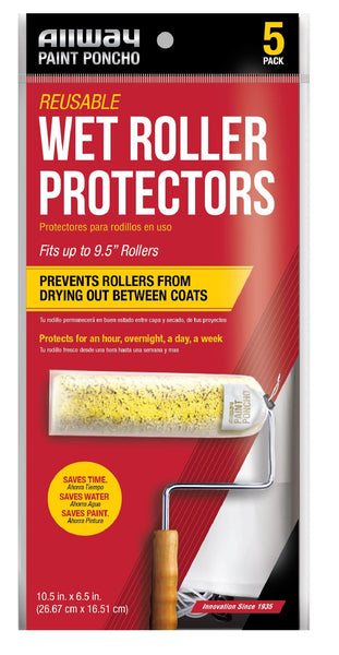 Allway Tools PON-RL Paint Poncho Roller, 5-Pack